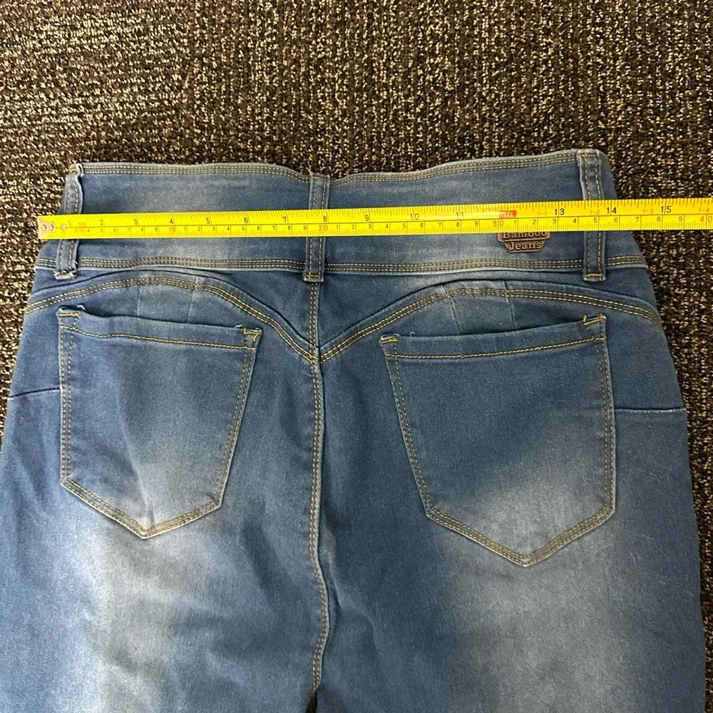 NWT Bamboo New York Collection Best Basic Size 17 High Waist Stretch jeans - Picture 14 of 14